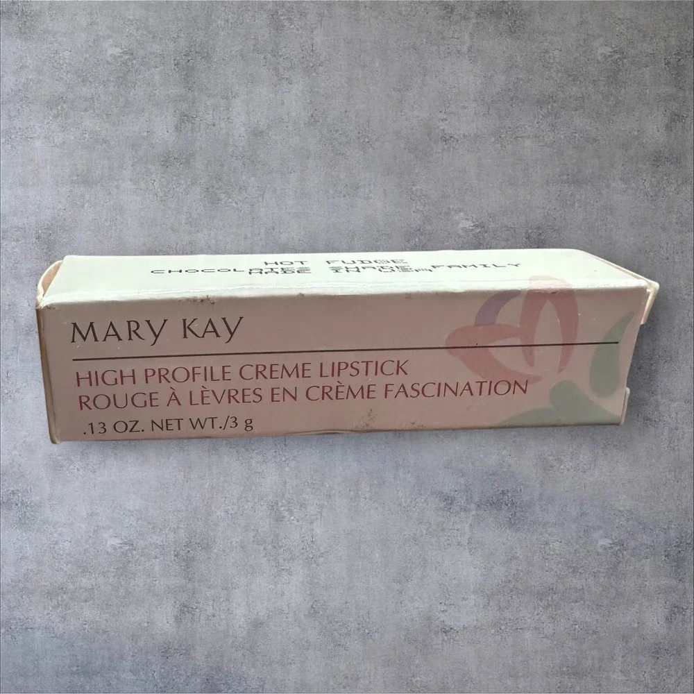 Mary Kay High Profile Creme‎ Lipstick Hot Fudge 4854 .13oz New Discontinued
